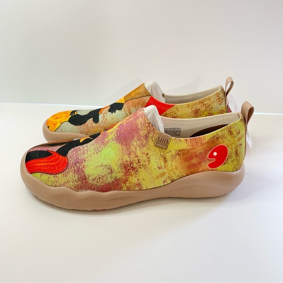 Size 9 NWT UIN Slip On Shoes Comfortable Loafers Dance Now - Picture 7 of 8